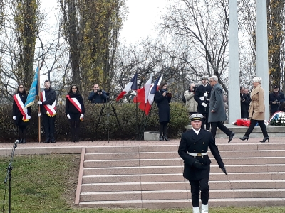  Uroczystości na Wojskowym Cmentarz Francuskim w Gdańsku _8